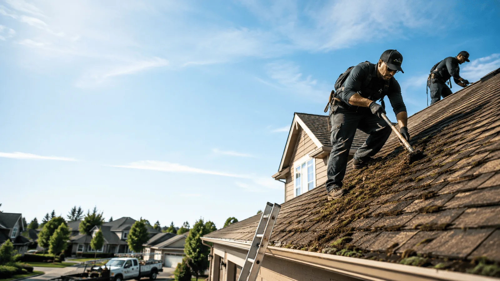 Roof Moss Removal in Fulton, NY near me